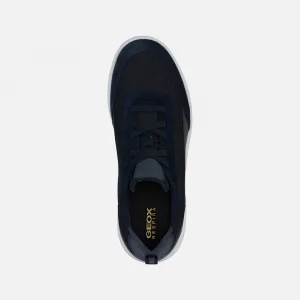 Dark blue men's sneakers Geox Spherica - Men