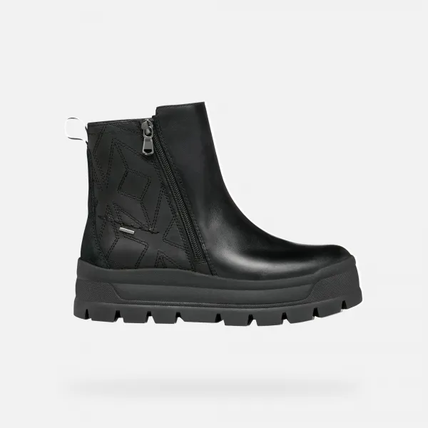 Black women's ankle boots Geox Spherica Ec7.1 Abx - Women's
