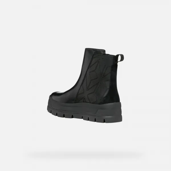 Black women's ankle boots Geox Spherica Ec7.1 Abx - Women's