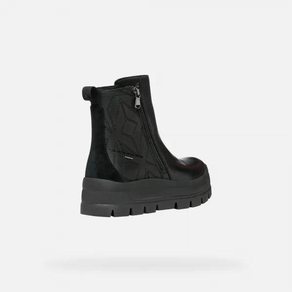 Black women's ankle boots Geox Spherica Ec7.1 Abx - Women's