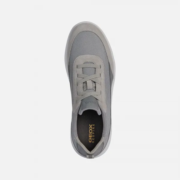 Light grey men's sneakers Geox Spherica - Men's