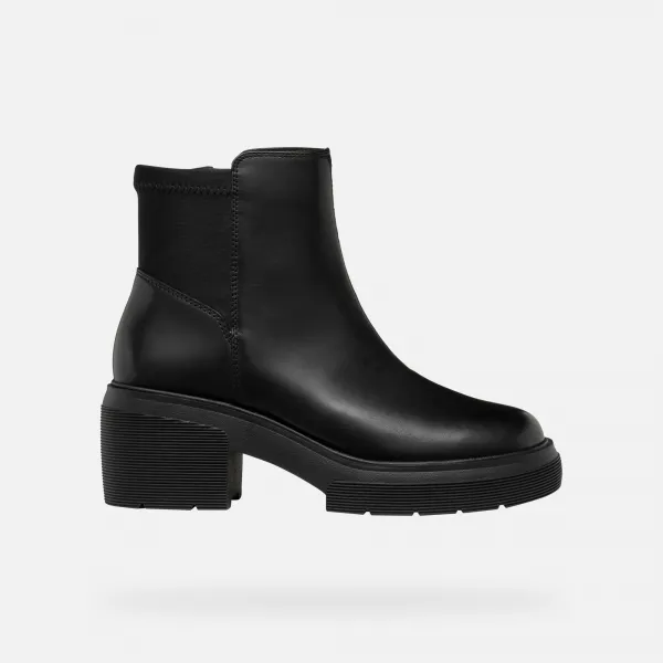 Black women's ankle boots Geox Spherica EC15 - Women's