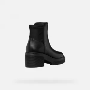 Black women's ankle boots Geox Spherica EC15 - Women's
