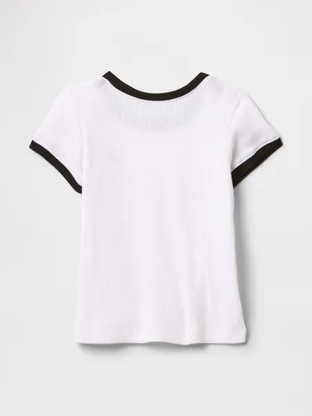 GAP Baby Ribbed T-Shirt - Girls