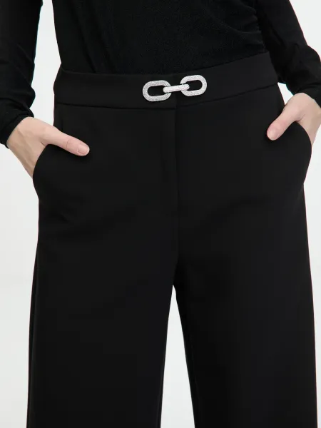 Black Women's Wide Trousers ORSAY - Women's