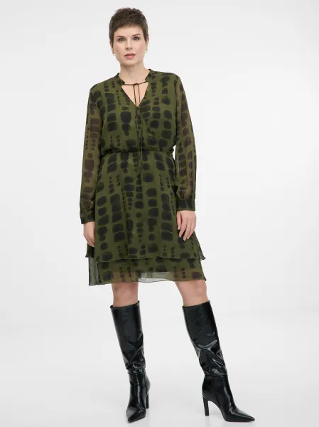 Green Women's Knee-Length Dress ORSAY - Women's