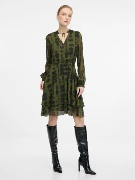 Green Women's Knee-Length Dress ORSAY - Women's