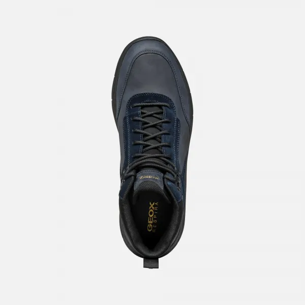 Dark blue men's ankle shoes Geox Spherica 4X4 ABX - Men