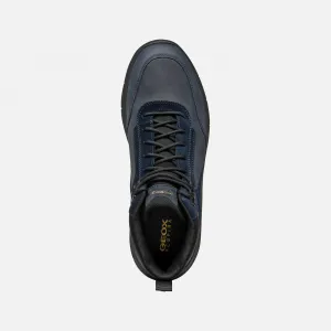 Dark blue men's ankle shoes Geox Spherica 4X4 ABX - Men
