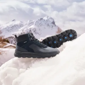 Dark blue men's ankle shoes Geox Spherica 4X4 ABX - Men