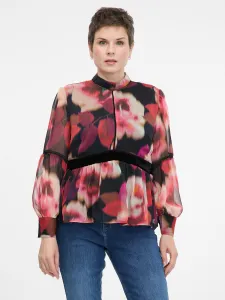 Red Patterned Women's Blouse ORSAY - Women's