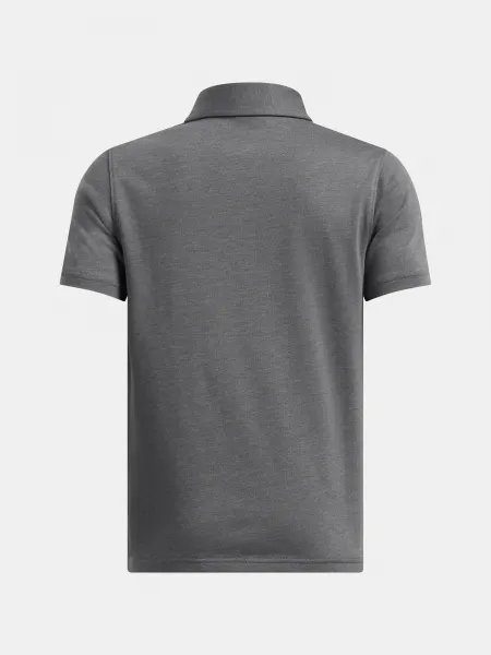 Boys' T-shirt Under Armour UA B Icon Polo-GRY - Boys