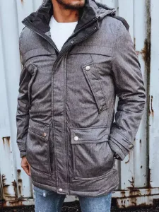Pánska bunda DStreet Grey