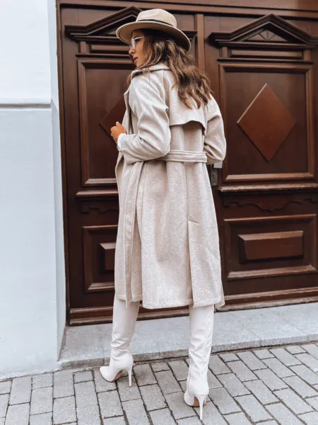Dámska prechodný kabát NANCY Farba svetlobéžová DSTREET