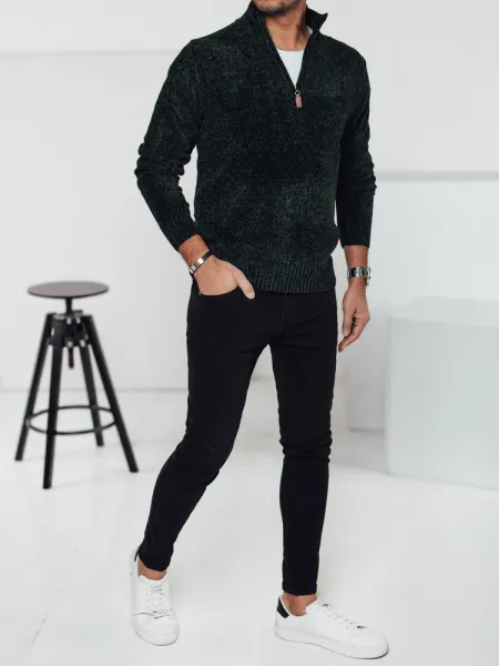 Sweter męski zielony Dstreet