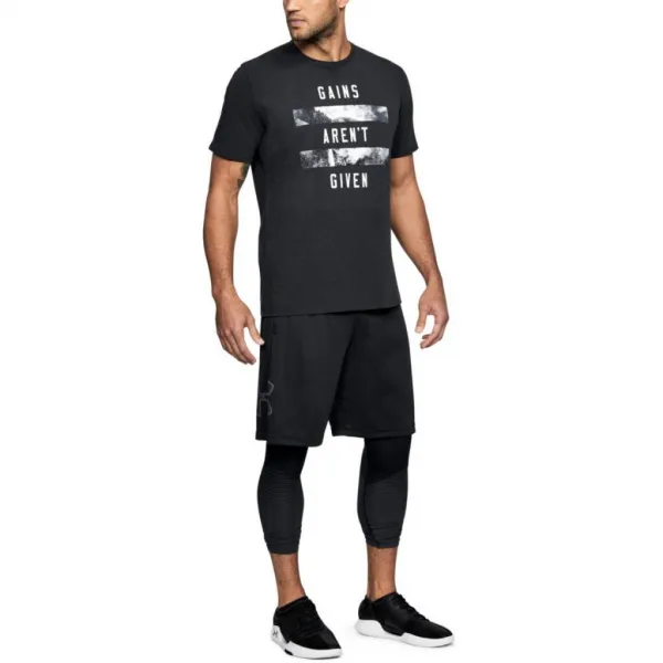 Pánske tréningové kraťasy UNDER ARMOUR UA TECH GRAPHIC SHORT-BLK
