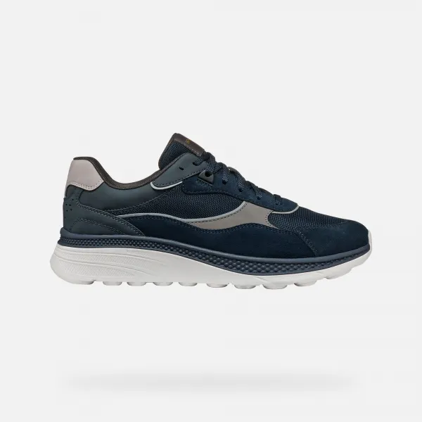Dark blue men's sneakers Geox Spherica Actif X1 - Men's