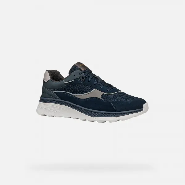 Dark blue men's sneakers Geox Spherica Actif X1 - Men's