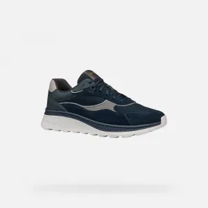 Dark blue men's sneakers Geox Spherica Actif X1 - Men's