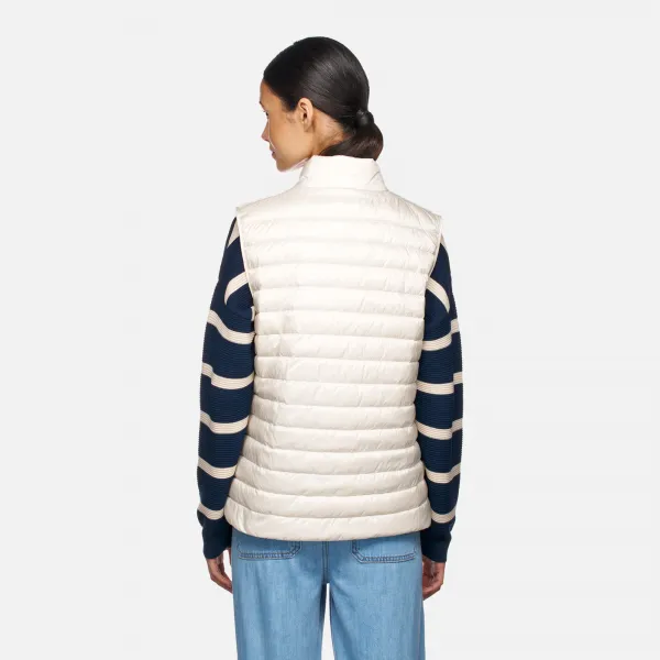 Cream women's vest Geox Jaysen - Women's