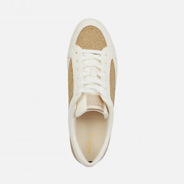 Yellow women's sneakers Geox Blomiee - Women's