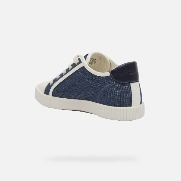 Blue women's sneakers Geox Blomiee - Women's
