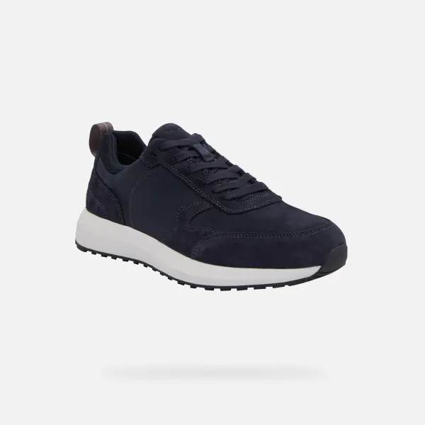 Dark blue men's sneakers Geox Volpiano - Men's