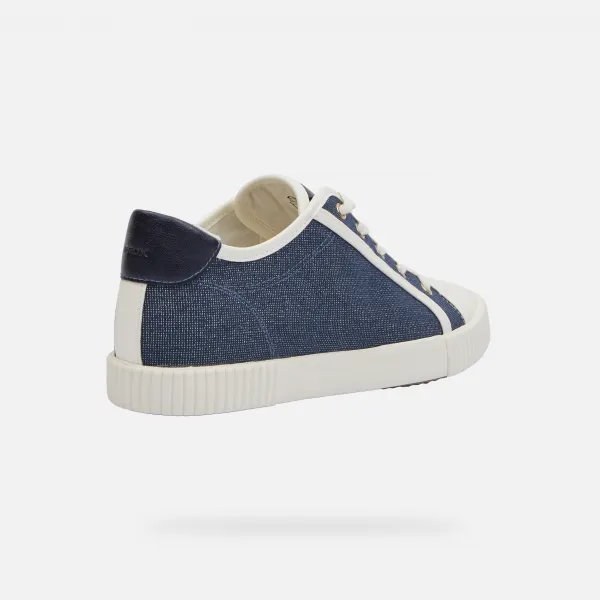 Blue women's sneakers Geox Blomiee - Women's