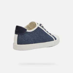 Blue women's sneakers Geox Blomiee - Women's
