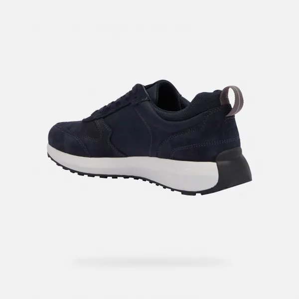 Dark blue men's sneakers Geox Volpiano - Men's
