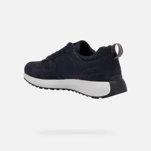 Dark blue men's sneakers Geox Volpiano - Men's