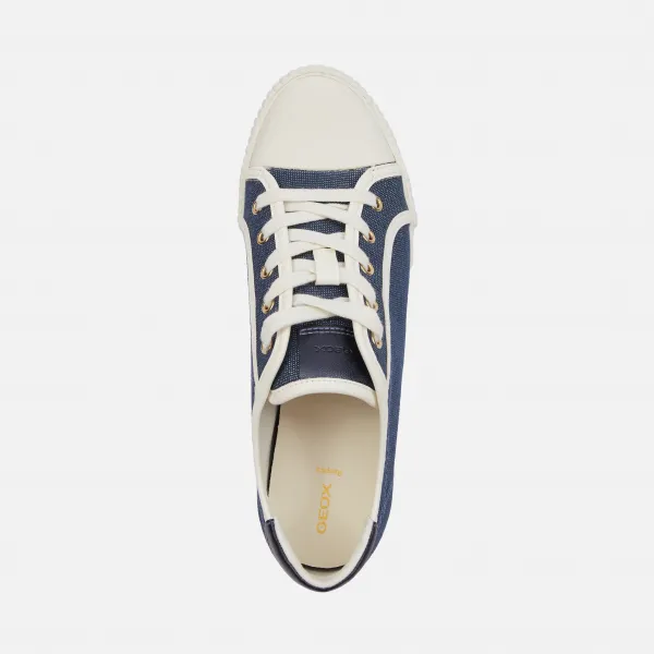 Blue women's sneakers Geox Blomiee - Women's