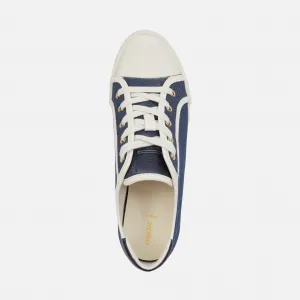 Blue women's sneakers Geox Blomiee - Women's