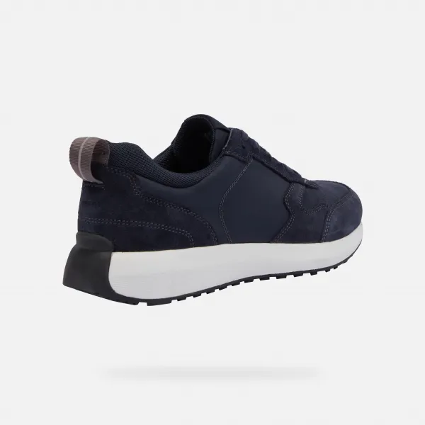 Dark blue men's sneakers Geox Volpiano - Men's
