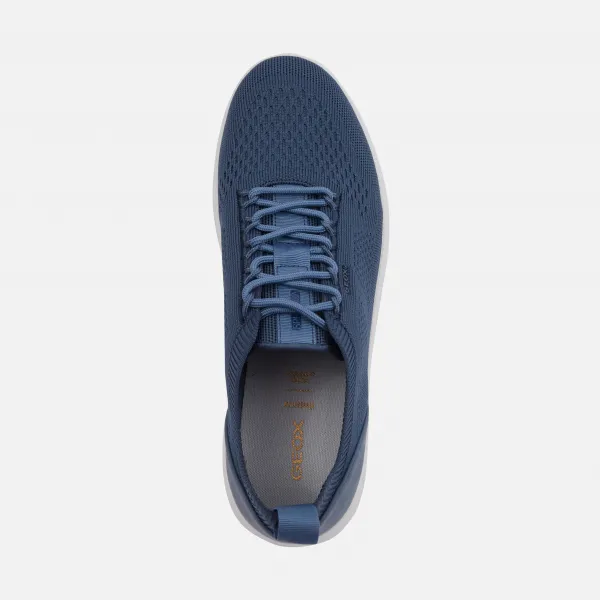 Light blue men's sneakers Geox Spherica - Men's