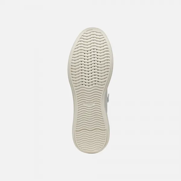 White women's sneakers Geox Sunnetty - Women's