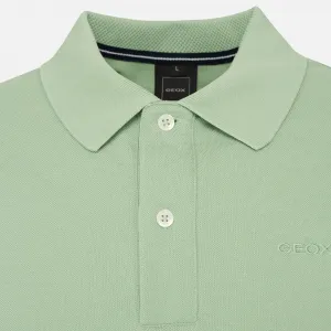 Light green men's polo shirt Geox - Men's