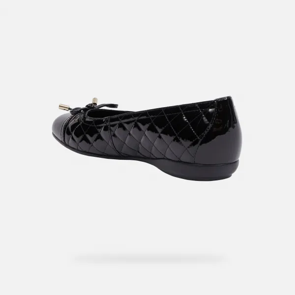 Black women's ballet flats Geox Annytah - Women's