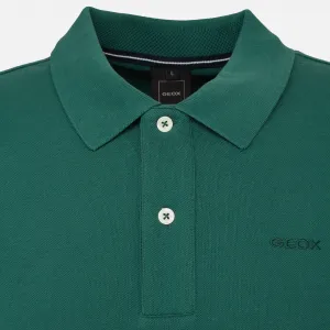 Green men's polo shirt Geox - Men's