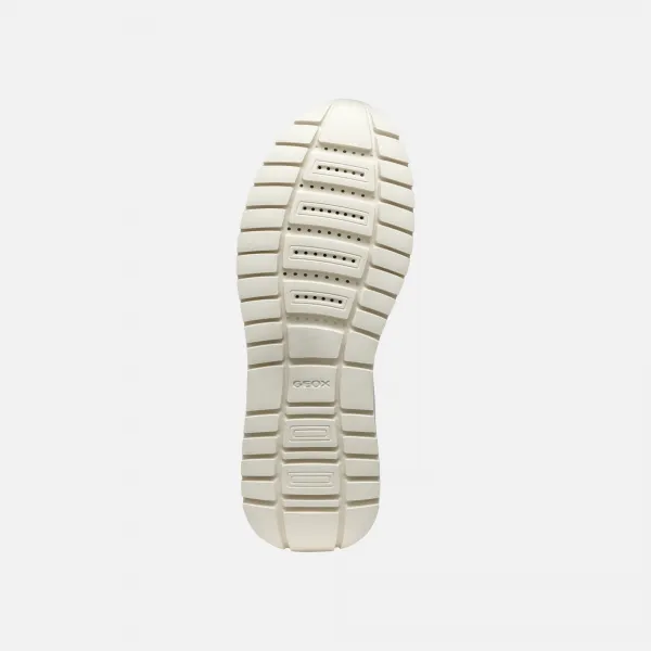 White women's sneakers Geox Sukie 2.0 - Women's
