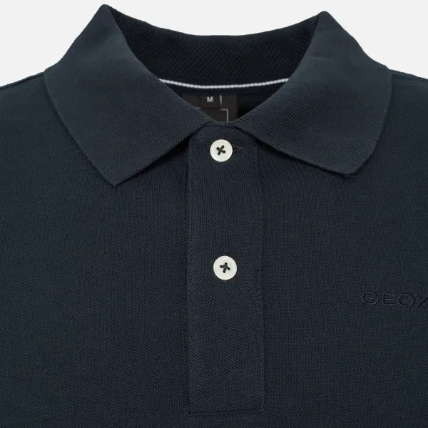 Dark blue men's polo shirt Geox - Men's