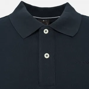Dark blue men's polo shirt Geox - Men's
