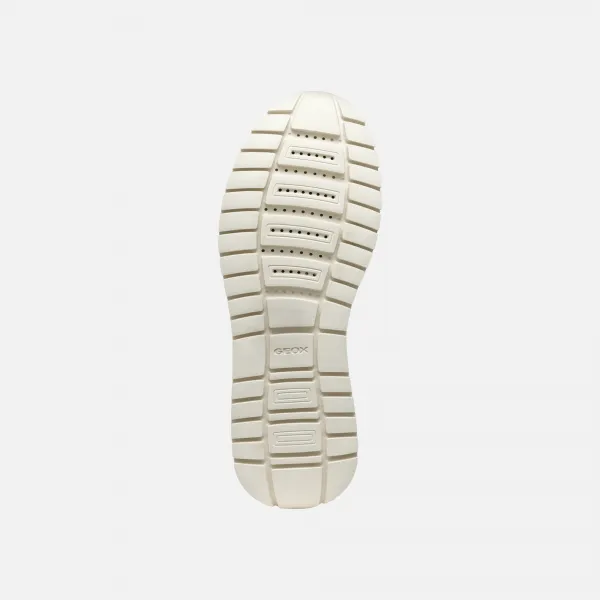 Cream women's sneakers Geox Sukie 2.0 - Women's
