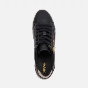 Black women's sneakers Geox Blomiee - Women's