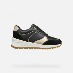 Black women's sneakers Geox Desya - Women's