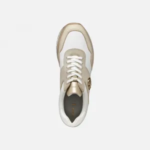 White women's sneakers Geox Nekency - Women's