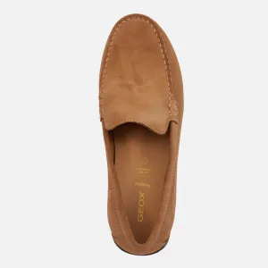 Light brown men's moccasins Geox Spherica EC16 - Men's