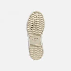 White women's sneakers Geox Dalyla - Women's