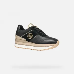 Black women's sneakers Geox Nekency - Women's