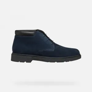 Dark blue men's ankle boots Geox Spherica EC1 - Men